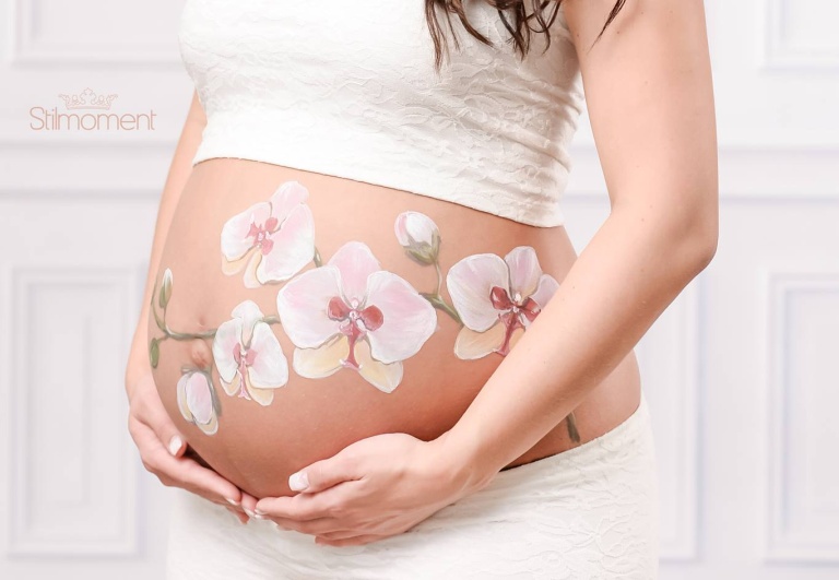 Fotostudio Erfurt Babybauch Bemalung